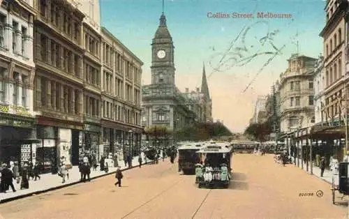 AK / Ansichtskarte  MELBOURNE__Australia Collins Street