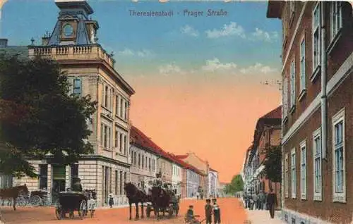 AK / Ansichtskarte  Theresienstadt_Terezin_CZ Prager Strasse