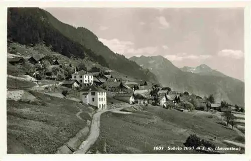 AK / Ansichtskarte  Sobrio_Leventina_TI Panorama