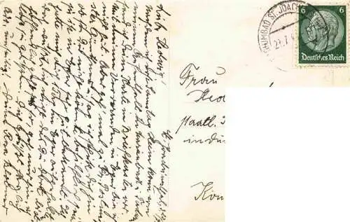 AK / Ansichtskarte  St_Joachimsthal_Sankt_St_Joachimstal_Jachymov_CZ Panorama Radiumkurort im Erzgebirge