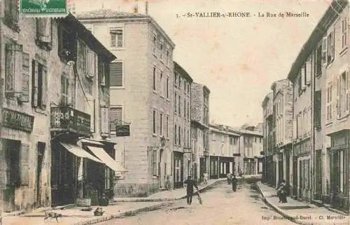 AK / Ansichtskarte  St-Vallier_sur_Rhone_26_Drome Rue de Marseille