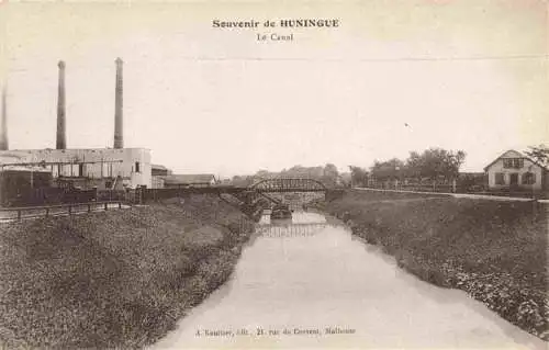 AK / Ansichtskarte  Huningue_Hueningen_68_Haut-Rhin Le Canal