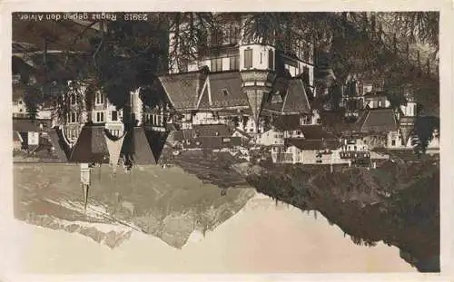 AK / Ansichtskarte  Ragaz_Bad_SG Panorama Blick gegen den Alvier