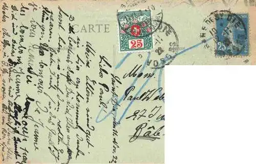 AK / Ansichtskarte  Saint-Die-des-Vosges Rue d'Alsace