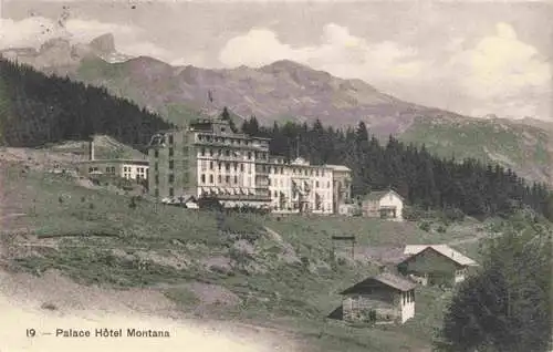 AK / Ansichtskarte  Montana_Crans-Montana_VS Palace Hôtel