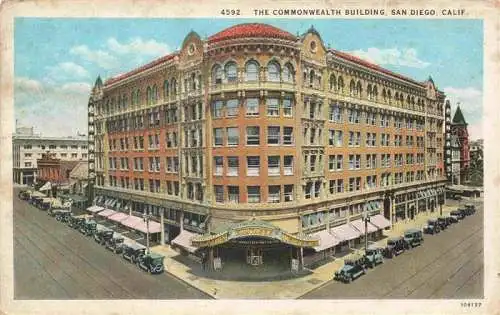 AK / Ansichtskarte  SAN_DIEGO_California_USA The Commonwealth Building