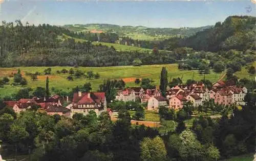 AK / Ansichtskarte  Aadorf_Frauenfeld_TG Panorama Schulhaeuser mit Bahnhofquartier