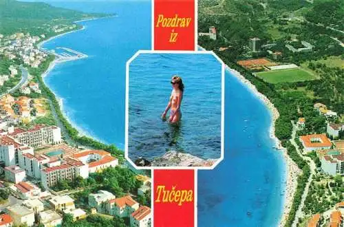 AK / Ansichtskarte  Tucepi_Makarska_Croatia Fliegeraufnahme