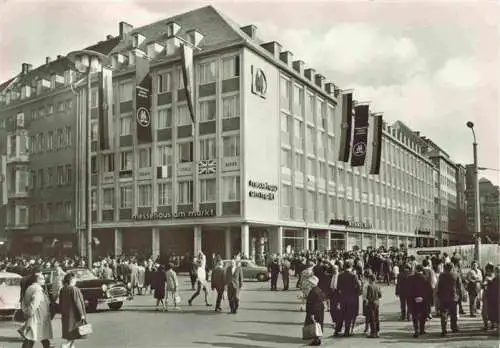 AK / Ansichtskarte  LEIPZIG Neuerbautes Messehaus am Markt