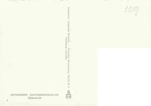 AK / Ansichtskarte 73989913 Oppenheim Katharinenkirche