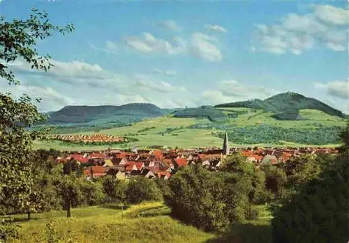 AK / Ansichtskarte  Dettingen_Teck Panorama