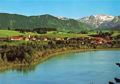 AK / Ansichtskarte  Prem_Lech mit Trauchberg Fuerstberg Hochplatte Geiselstein