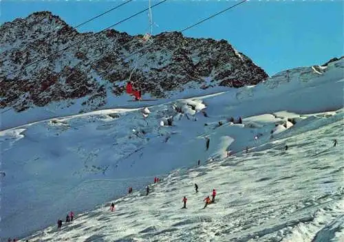 AK / Ansichtskarte  oetztal_Tirol_AT Skigebiet Rettenbachferner Doppelsesselbahn