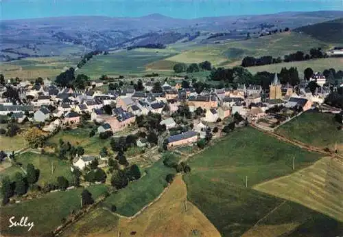 AK / Ansichtskarte  Marcenat_15_Cantal Vue aerienne