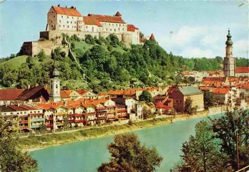 AK / Ansichtskarte  Burghausen__Salzach_Oberbayern Schloss