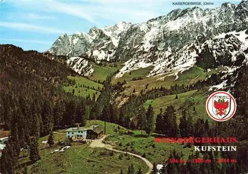 AK / Ansichtskarte 73990047 KUFSTEIN_Tirol_AT Weinbergerhaus Panorama