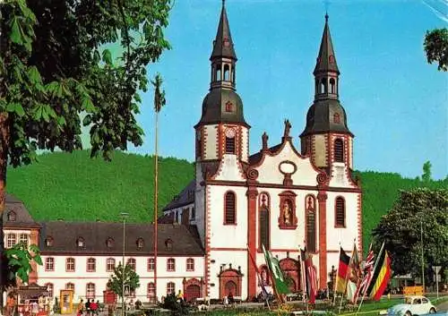 AK / Ansichtskarte  Pruem_Eifel Hahnplatz mit Basilika