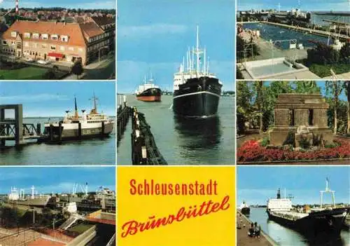 AK / Ansichtskarte 73990095 Brunsbuettel Schleusenstadt Teilansichten