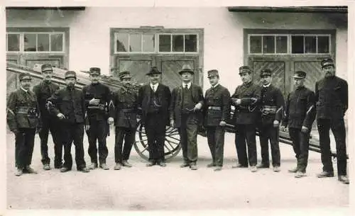 AK / Ansichtskarte  Mels_SG Feuerwehr Unteroffiziere