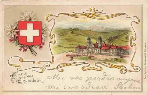 AK / Ansichtskarte  Einsiedeln__SZ Kloster