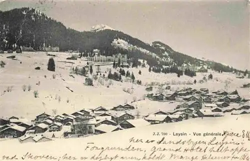 AK / Ansichtskarte  Leysin_VD Vue generale