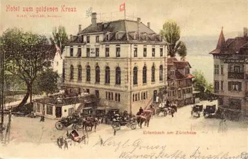 AK / Ansichtskarte  Erlenbach___ZH Hotel zum goldenen Kreuz