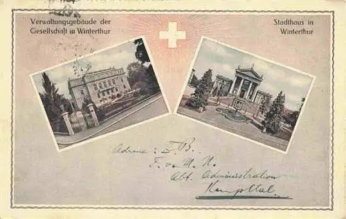 AK / Ansichtskarte  WINTERTHUR__ZH Verwaltungsgebaeude Stadthaus
