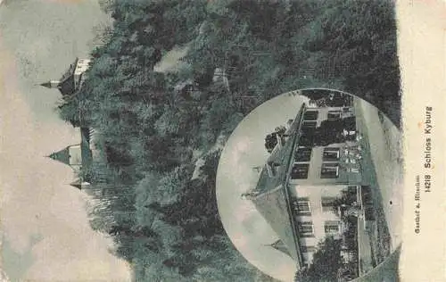 AK / Ansichtskarte  Kyburg_ZH Gasthof zum Hirschen Schloss Kyburg