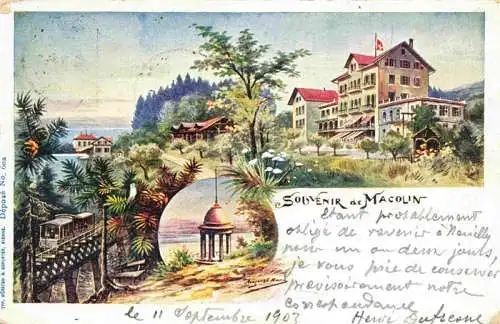 AK / Ansichtskarte  Macolin_sur_Bienne_BE Panorama