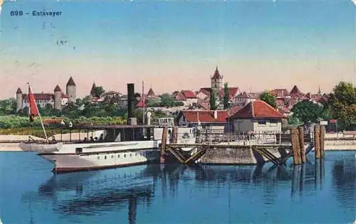 AK / Ansichtskarte  Estavayer_-le-Lac_FR Panorama