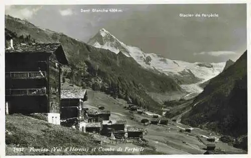 AK / Ansichtskarte  Forclaz_La_Val_d_Herens_VS Dent Blanche Glacier de Ferpecle