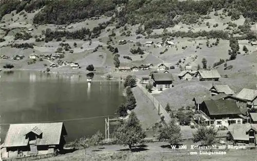 AK / Ansichtskarte  Buerglen_OW Kaiserstuhl mit Buerglen am Lungernsee