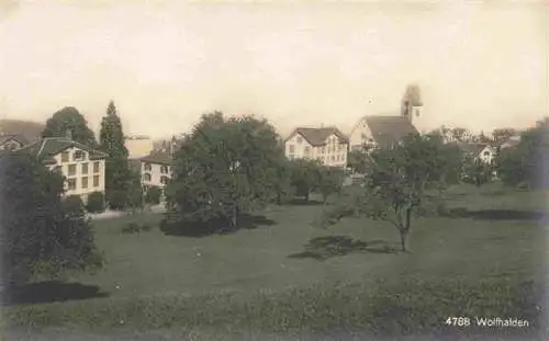 AK / Ansichtskarte  Wolfhalden_Vorderland_AR Teilansicht mit Kirche
