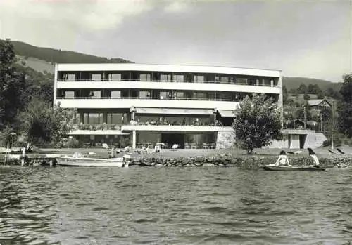 AK / Ansichtskarte  Oberaegeri_Ober-Aegeri_ZG Hotel Seestern