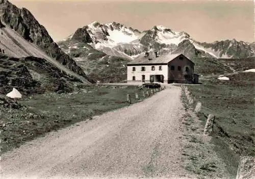 AK / Ansichtskarte  Albulahospiz_2315m_Albulapass_GR mit Piz Piramida