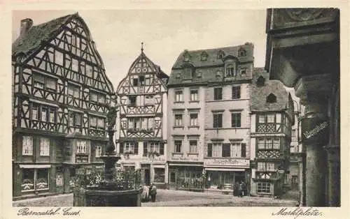 AK / Ansichtskarte  BERNKASTEL-KUES_Berncastel Marktplatz