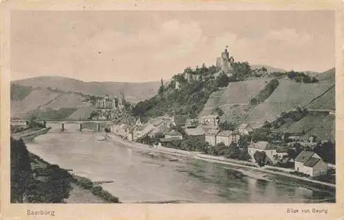 AK / Ansichtskarte  Saarburg_Saar Blick von Beruhig