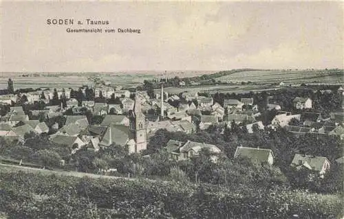 AK / Ansichtskarte  Soden_Taunus_BAD_SODEN Blick vom Dachberg