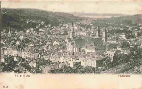 AK / Ansichtskarte  St_Gallen_SANKT_GALLEN_SG Panorama