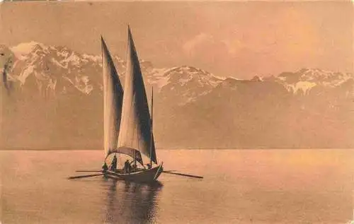 AK / Ansichtskarte  GENEVE_Genf_GE Barque du Lac Leman