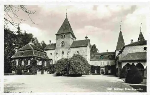 AK / Ansichtskarte  Muenchenwiler_Laupen_BE Schloss Muenchenwiler