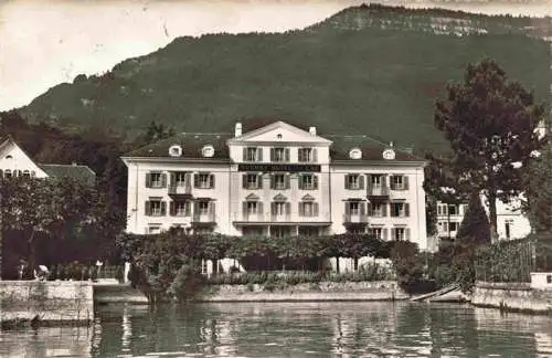 AK / Ansichtskarte  Weggis_Vierwaldstaettersee Hotel du Lac