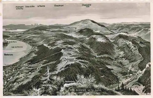 AK / Ansichtskarte  Bienne_Biel et le Jura