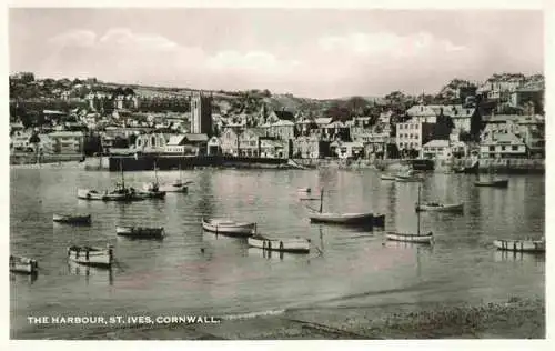 AK / Ansichtskarte  St_Ives_Cornwall_UK The Harbour