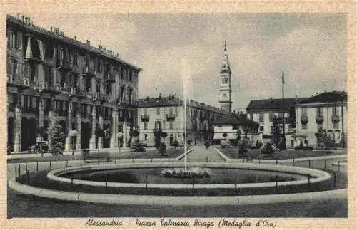 AK / Ansichtskarte  Alessandria_Piemonte_IT Piazza Dalmazio Birago Medaglia d'Ora