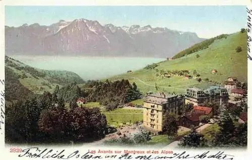 AK / Ansichtskarte  Les_Avants_VD sur Montreux et les Alpes