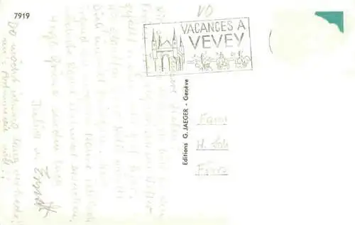 AK / Ansichtskarte  VEVEY_VD Vue partielle