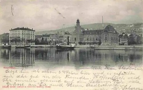 AK / Ansichtskarte  Neuchatel_NE Port