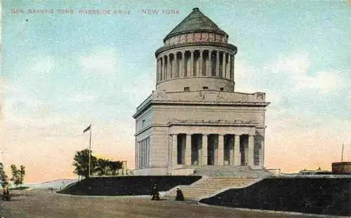 AK / Ansichtskarte  NEW_YORK_City_USA Gen Grand Tomb Riverside Drive