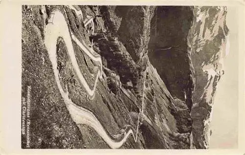 AK / Ansichtskarte  Klausenstrasse_UR Rennstrecke mit Claridenstock